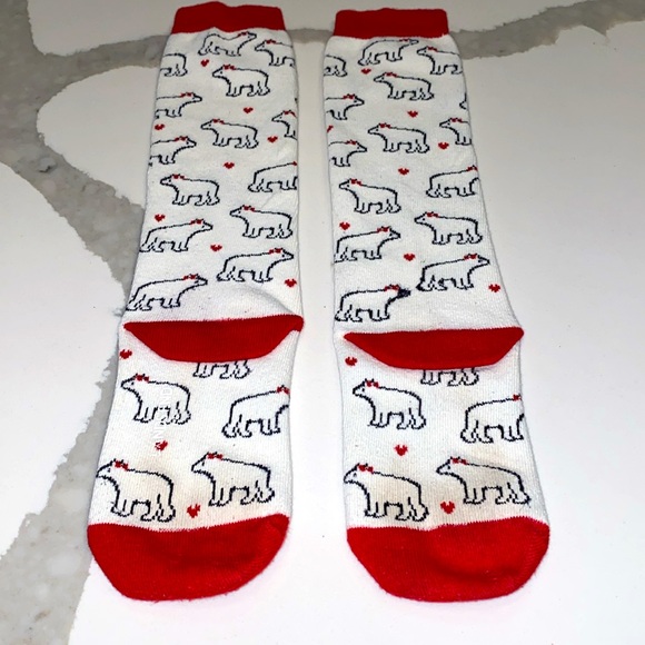 LAND’S END Girls Knee High Boot Socks Winter - Picture 16 of 17